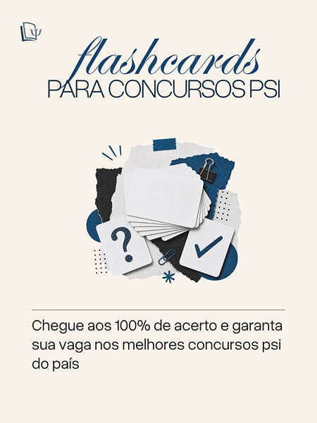 Flashcards para concursos psi